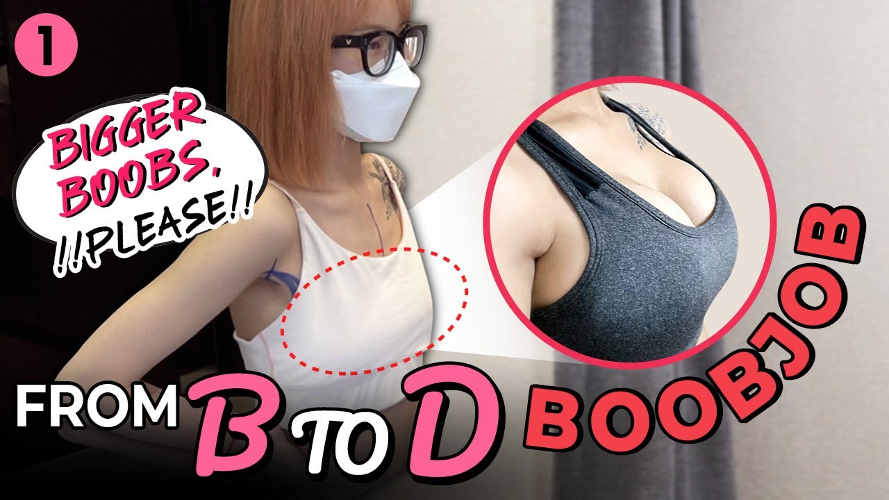 SUB] FROM B TO D CUP, BREAST AUGMENTATION IN KOREA VLOG
