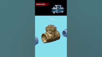 Do you recognise check valves? #Check Valve #Valve #Product Animation #Valve #Valve 3D