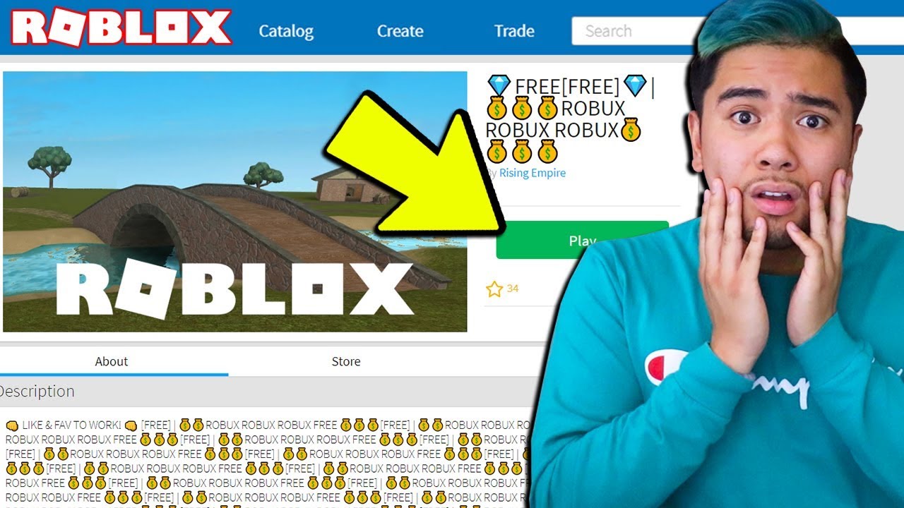 I Joined This Game For Free Robux Youtube