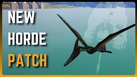 Ptera-wijzigingen, nieuwe gebruikersinterface en meer! - De Isle Evrima Hordetest