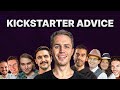 Genius kickstarter advice for 10 minutes straight