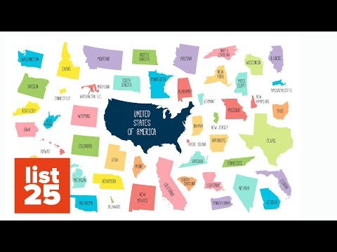 25 BIZARRE Facts About Each US State (Part 1)