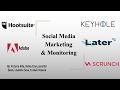Social Media Marketing and Monitoring