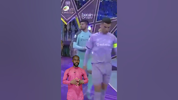 AL NASSR : Le superbe Tifo en hommage à Ronaldo
