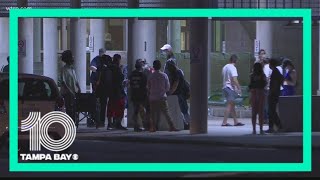 Protesters Want Man Released From Tampa Jail Police Said Driver Drove Off With Him On His Hood