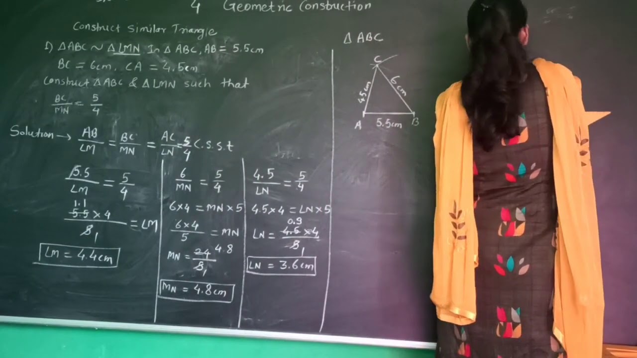 Geometric construction practice set 4.1 YouTube