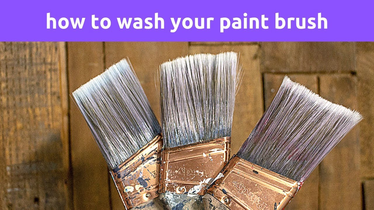 The Best Way to Clean Paint Brush