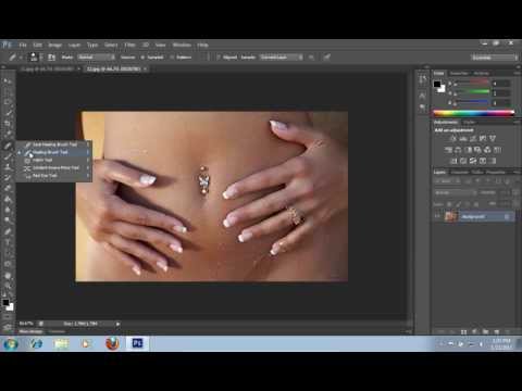 How to Make Fake Piercings in Photoshop CS6