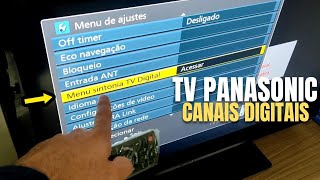 TV Panasonic sem sinal como sintonizar canais digitais screenshot 4