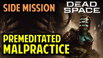Premeditated Malpractice: Final Regeneration Trophy | Dead Space Remake (Side Mission Guide)
