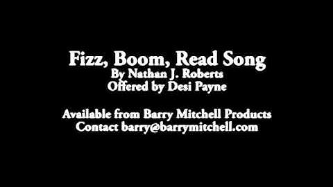 Fizz, Boom, Read Song Sample