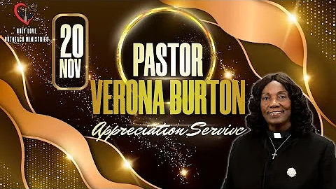 Appreciation Service | Evangelist Gillian Williams