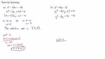 MTH 65 (m7v2) Solving by Factoring