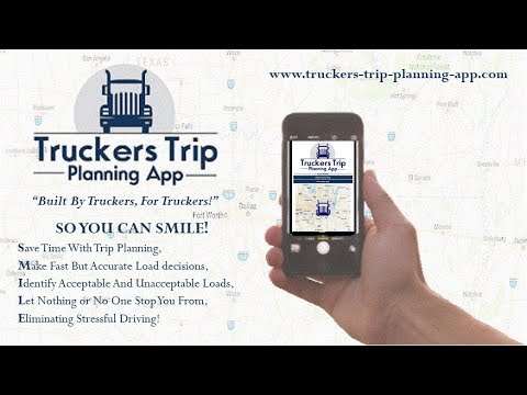 Trucker Trip Planning Worksheet (How To Setup Multiple Stops And Back