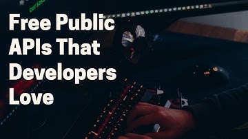 Free 🆓 Public 🌍 APIs That Developers Love 😍