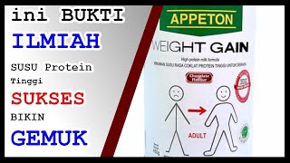 Cara Gemukin Badan dengan Cepat Susu Appeton Weight Gain Review - Susu Yang Bikin Badan Cepat Gemuk