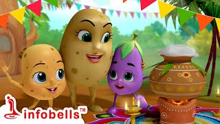 Baby Aloo Ekkadiki Velutondi - Sankranti Veduka Telugu Rhymes For Children Infobells