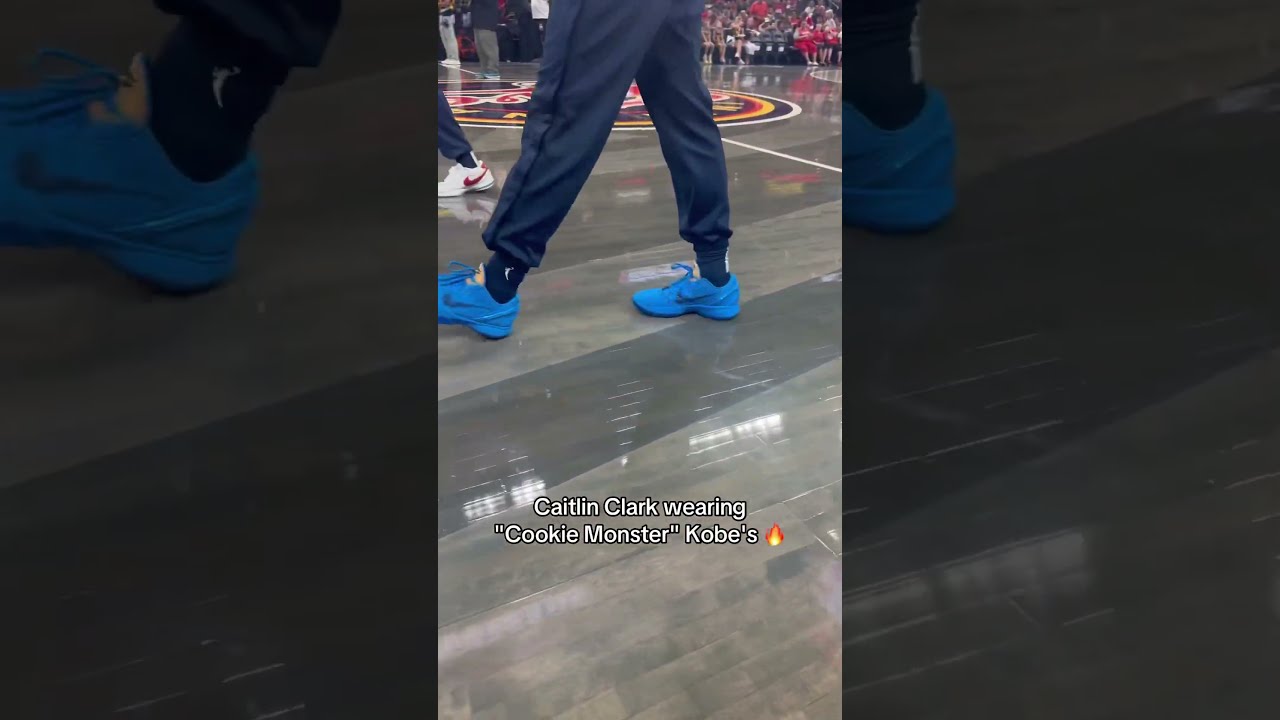 Caitlin Clark Wearing Cookie Monster Kobe S WNBA Gossip Caitlinclark Kobebryant