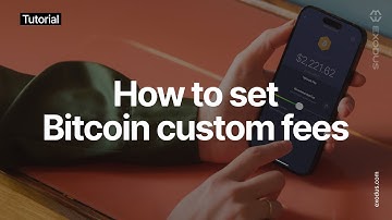 How To Set Custom Bitcoin Transaction Fees (FAST)