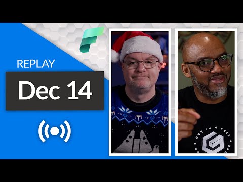 🔴 Microsoft Power BI / Fabric Q&A - LIVE (Dec 14, 2024) (Member Chat 2nd Half)