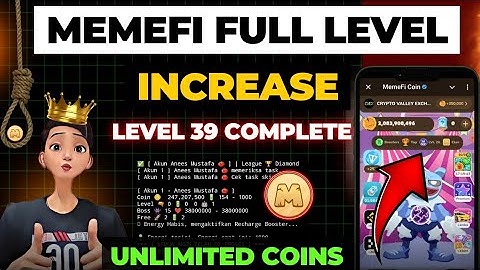 Memefi Level Upgrade Kaise kare | Memefi Level 1 to 39 😱| Memefi Level trick | Memefi Listing Date