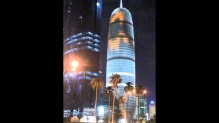 Burj Qatar (Doha Tower) Light Show