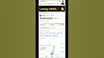 Exchange listing Paws  🐾 Bitget & bybit #paws #pawslisting #bitgetexchange #bybit #crypto