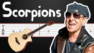 No One Like You - Scorpions Guitar Tutorial, Guitar Tabs, Guitar Lesson