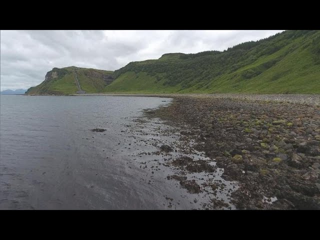 Searching for dinosaur fossils in Scotland's "real Jurassic Park"