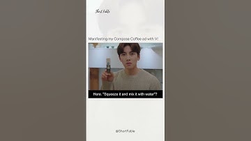 Manifesting My Compose Coffee Ad with V! ☕️✨ | Kim Taehyung