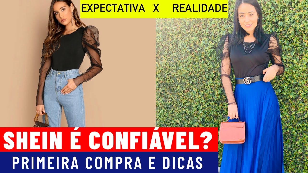 SHEIN É CONFIÁVEL? RECEBI EM 1 SEMANA 😱 UNBOXING da minha PRIMEIRA COMPRA  na SHEIN 