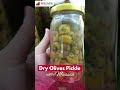 Taste with some good quality organic green olives