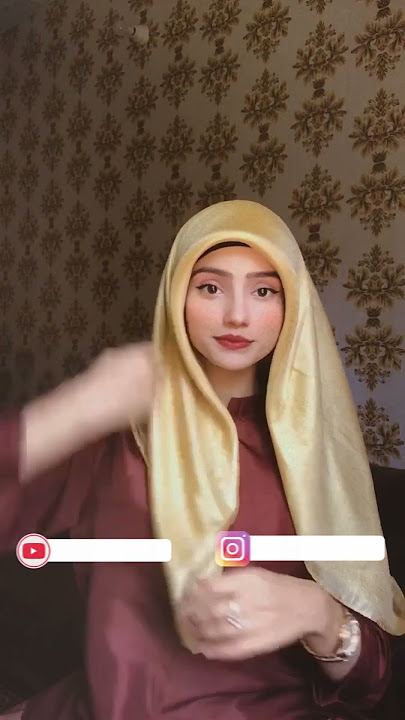 Styling a Satin Silk Hijab for a Formal Event - Full Tutorial - Areeba Tahir
