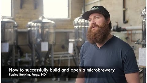 How to successfully open your own microbrewery (Pixeled Brewing, Fargo, ND)