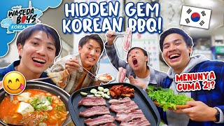KOREAN BBQ TERSEMBUNYI DI GANG KECIL, MENUNYA CUMA 2 TAPI RAME!?  - KOREA TRIP #6