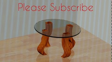 how to Create 3d Table design in Autocad |3D TABLE |AUTOCAD 3D DSIGN