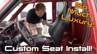 Switching The Interior Up With A Set Of CHRYSLER Seats! S10 Restomod Ep.16