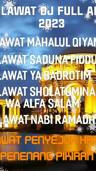 SHOLAWAT FULL ALBUM 2023 #ceksoundsholawat #djsholawat #islamicmusic #music #djfullbass #djsholawat