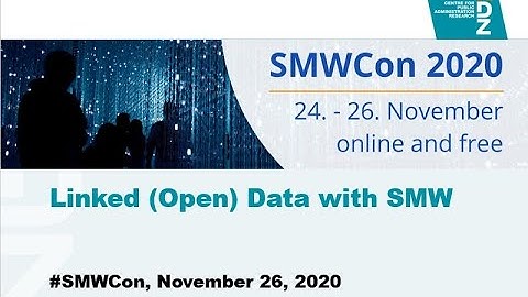 SMWCon 2020/Tutorial "Linked (Open) Data with Semantic MediaWiki" by Bernhard Krabina