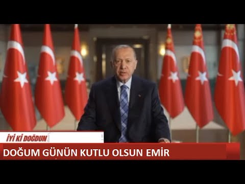 İyi ki doğdun EMİR - İsme Özel Doğum Günü Kutlaması (FULL)