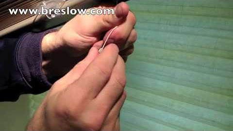 How To Level Hunter Douglas Duettes & Applause Honeycomb Shades