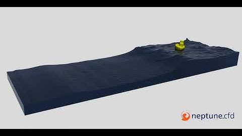 Ship wave submersion with neptune_cfd