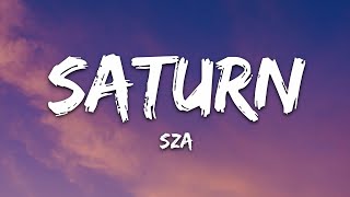 SZA  Saturn (Lyrics)