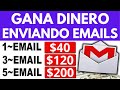 Como GANAR DINERO por enviar emails ($40 diarios para cobrar en PayPal SIN INVERTIR)