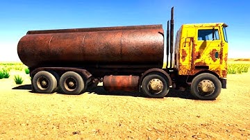 My Truck Game - 8x4 COE Tanker Truck Off Road & Uphill