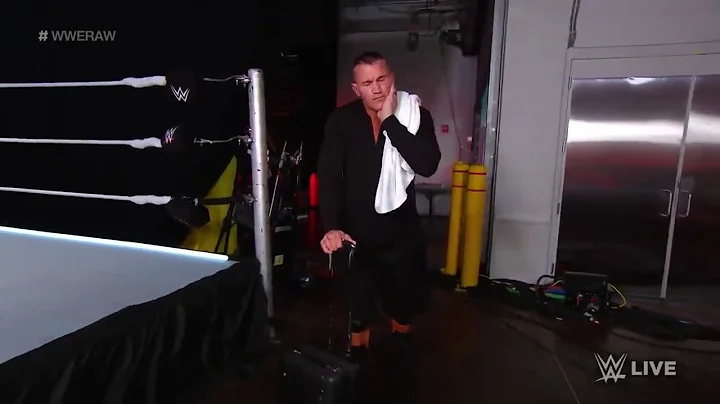 Drew Mclntyre drops Randy Orton with a third Claymore: RAW september 7, 2020.