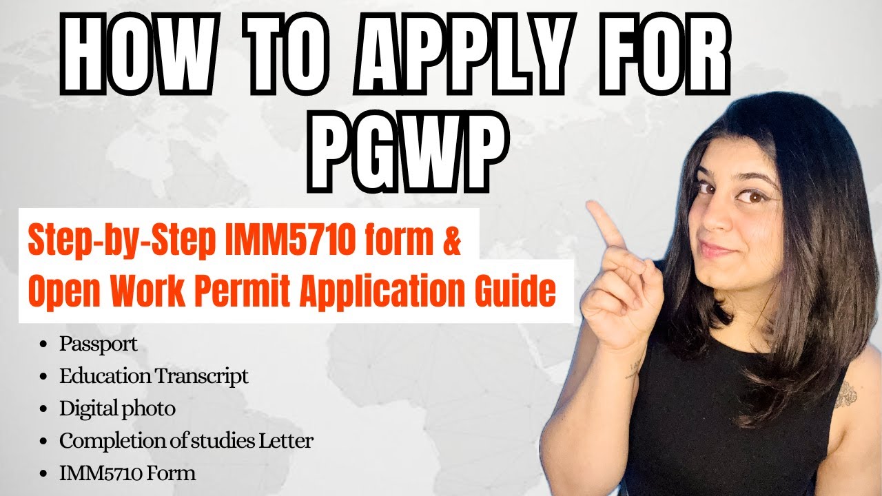 PGWP Application Inside Canada IMM5710 Form Post Graduation Work PGWP Application Inside Canada IMM5710 Form Post Graduation Work
