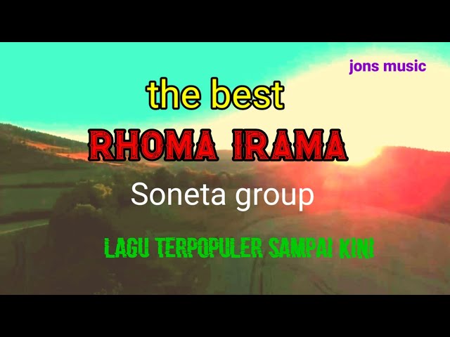 BEST OF THE BEST || RHOMA IRAMA SONETA GROUP || KARAOKE DANGDUT class=