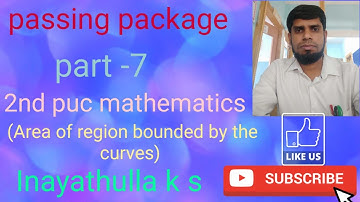 passing package part -7, 2nd puc mathematics by IKS Sir
