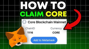 How To EASILY Claim CORE In MetaMask Wallet (FULL Guide 2025!)